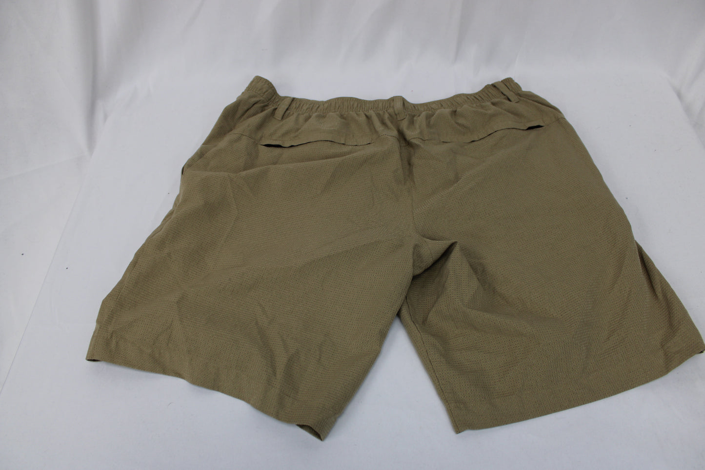 MSX by Michael Strahan polyester golf short, khaki, Men's L