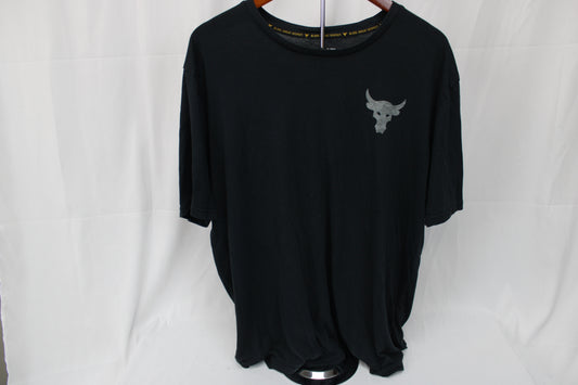 Under Armour Brahma Bull The Rock collaboration t-shirt, blk, Men's XXL
