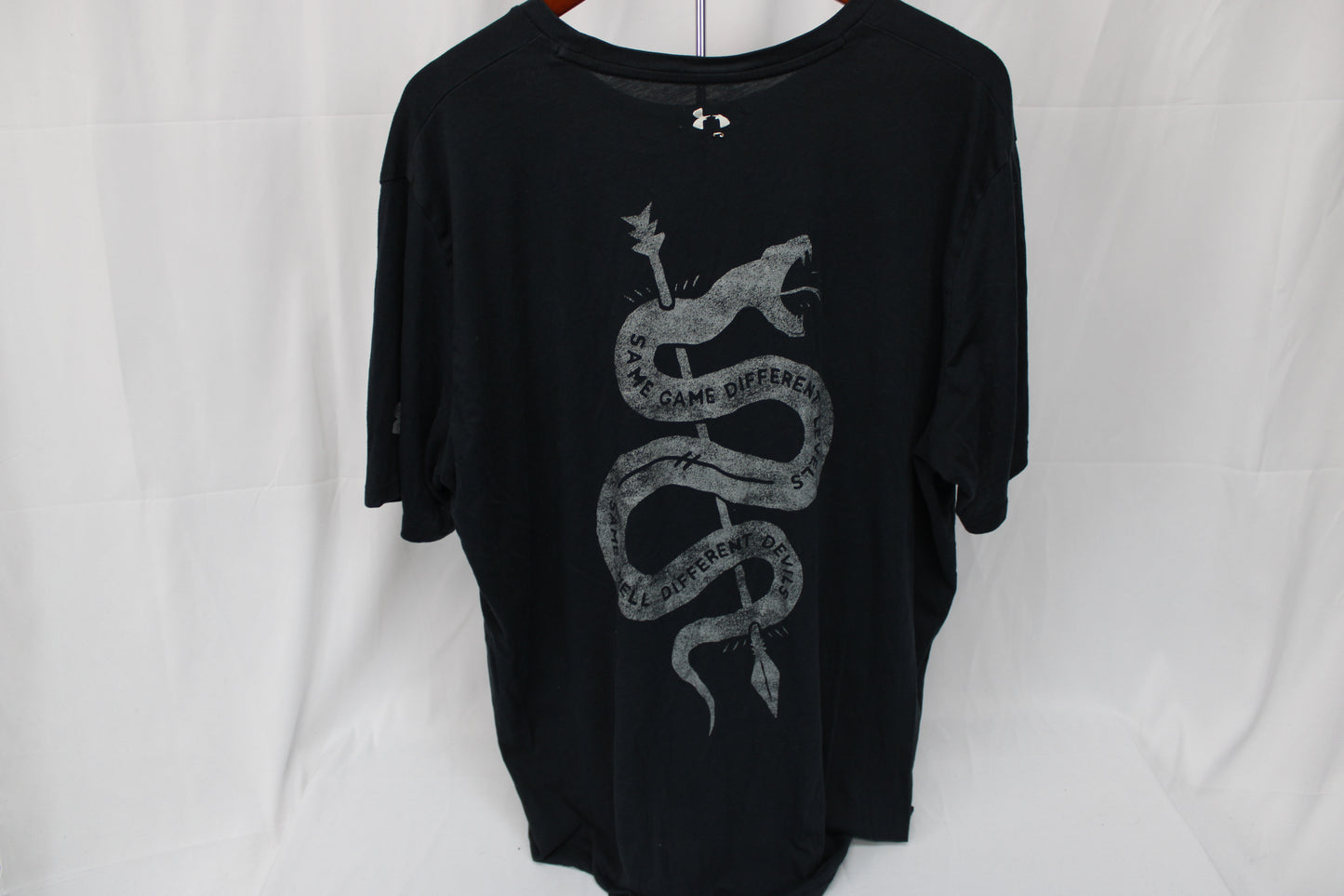 Under Armour Brahma Bull The Rock collaboration t-shirt, blk, Men's XXL