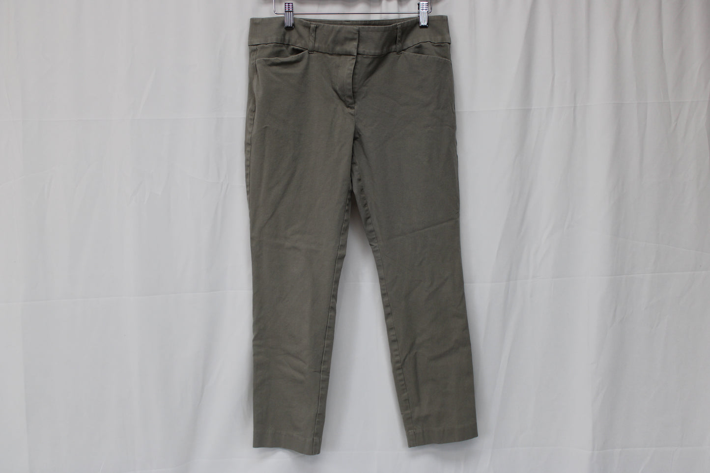 Ann Taylor skinny ankle length chino pant, beige, Women's 8