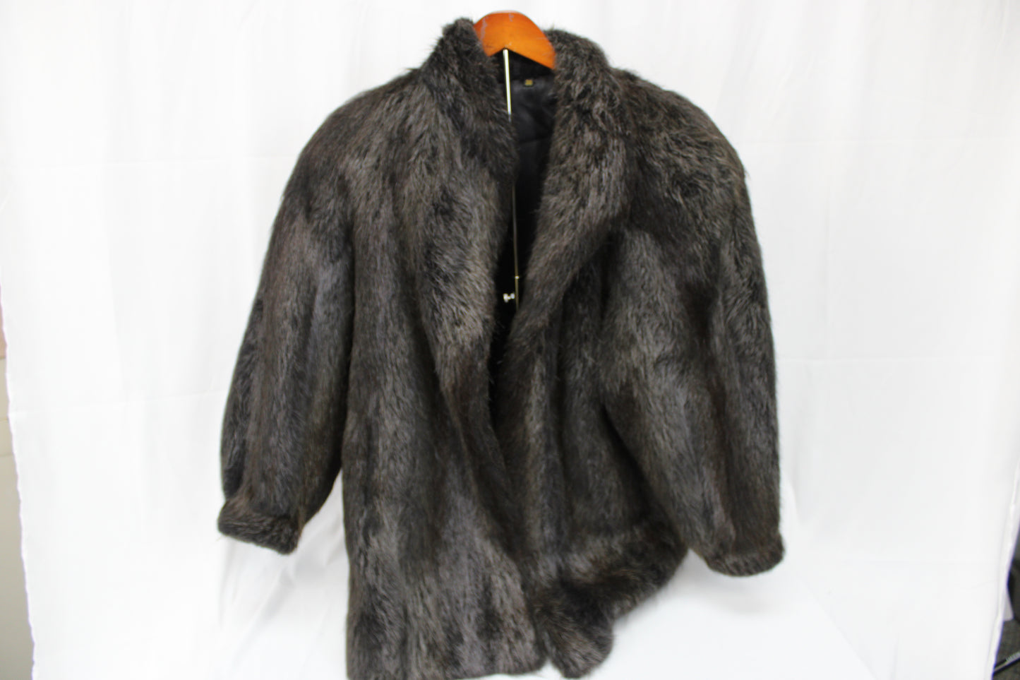 Interpiel vintage early 1990's real lambs fur shearling coat, made in Argentina, Women's M