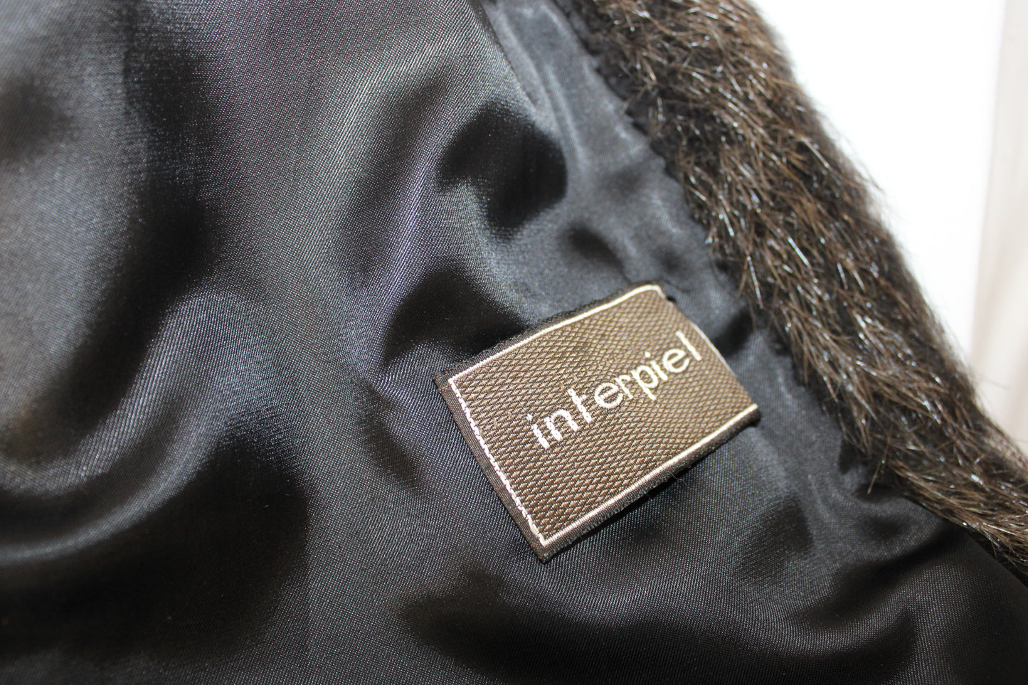 Interpiel vintage early 1990's real lambs fur shearling coat, made in Argentina, Women's M