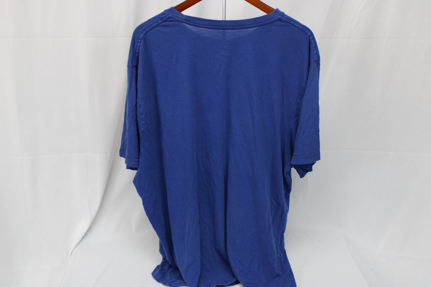 Hurley classic cotton graphic t-shirt, loose fit, royal, Men's XXL