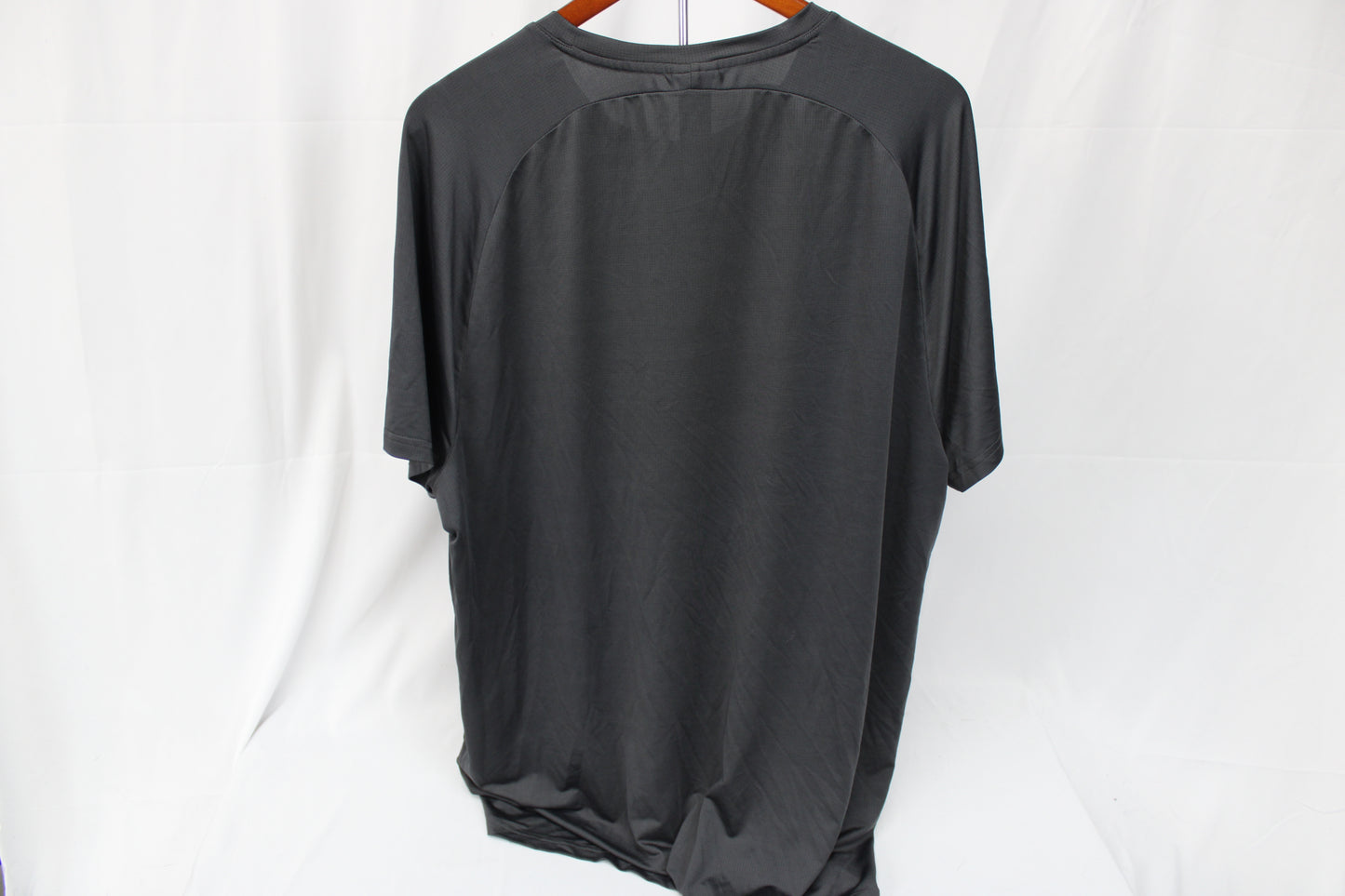 Spyder moisture wicking polyester t-shirt, blk, Men's XXL