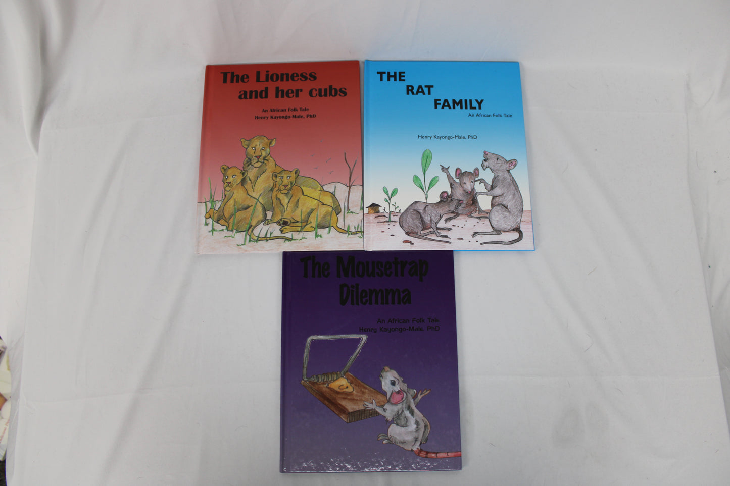 3 piece African Folk Tale Bundle by Henry Kayongo-Male