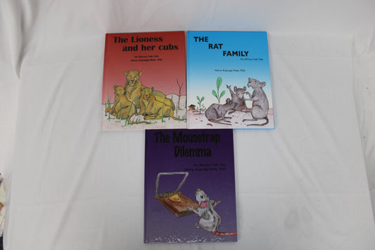 3 piece African Folk Tale Bundle by Henry Kayongo-Male