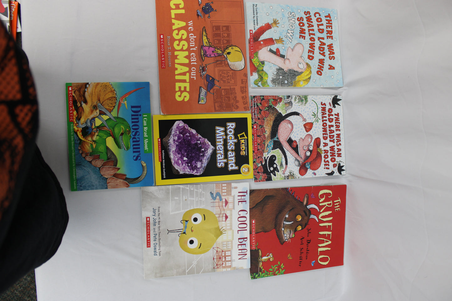Scholastic 7 piece children's book bundle