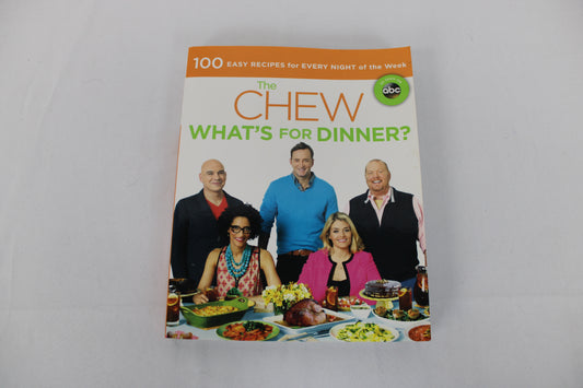 The Chew, What's for Dinner? 100 recipe cookbook