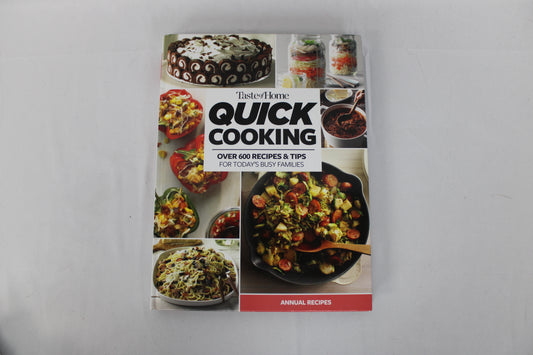 Taste of Home Quick Cooking, hard cover