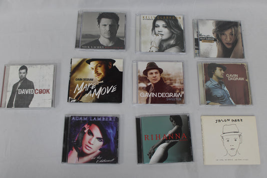 Early 2000's Pop CD Bundle, 10 count