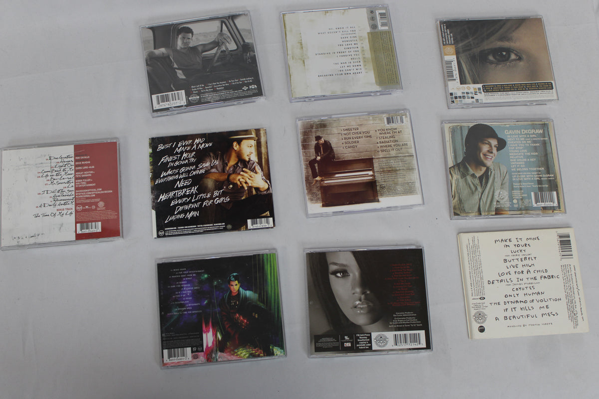 Early 2000's Pop CD Bundle, 10 count