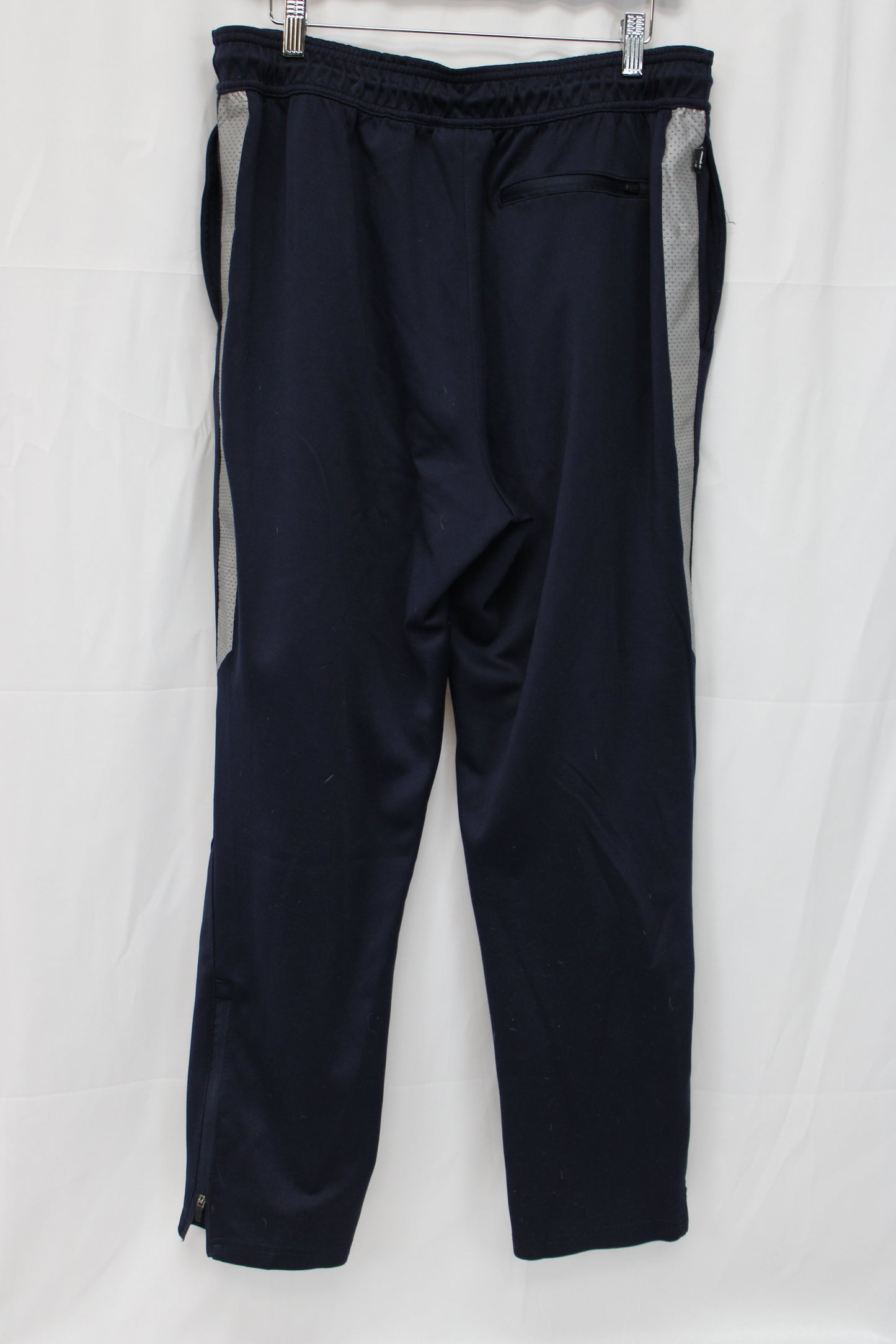 Reebok polyester moisture wicking sweatpants, navy, Men's XL