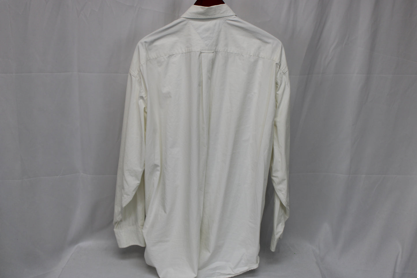 Tommy Hilfiger long sleeve button down dress shirt, white, Men's XXL