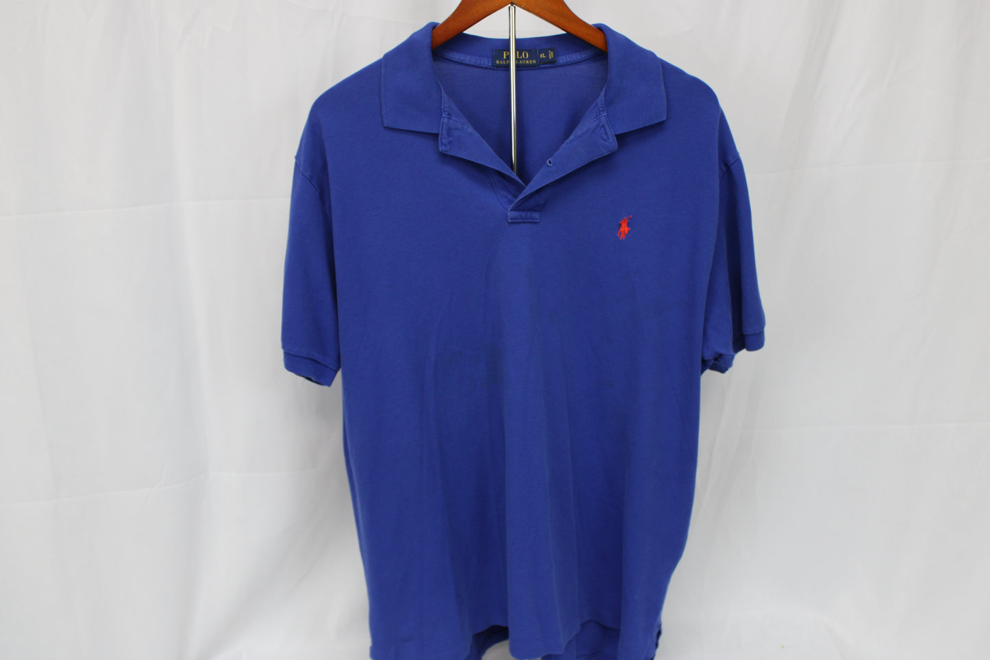 Polo Ralph Lauren classic cotton polo, royal blue, Men's XL