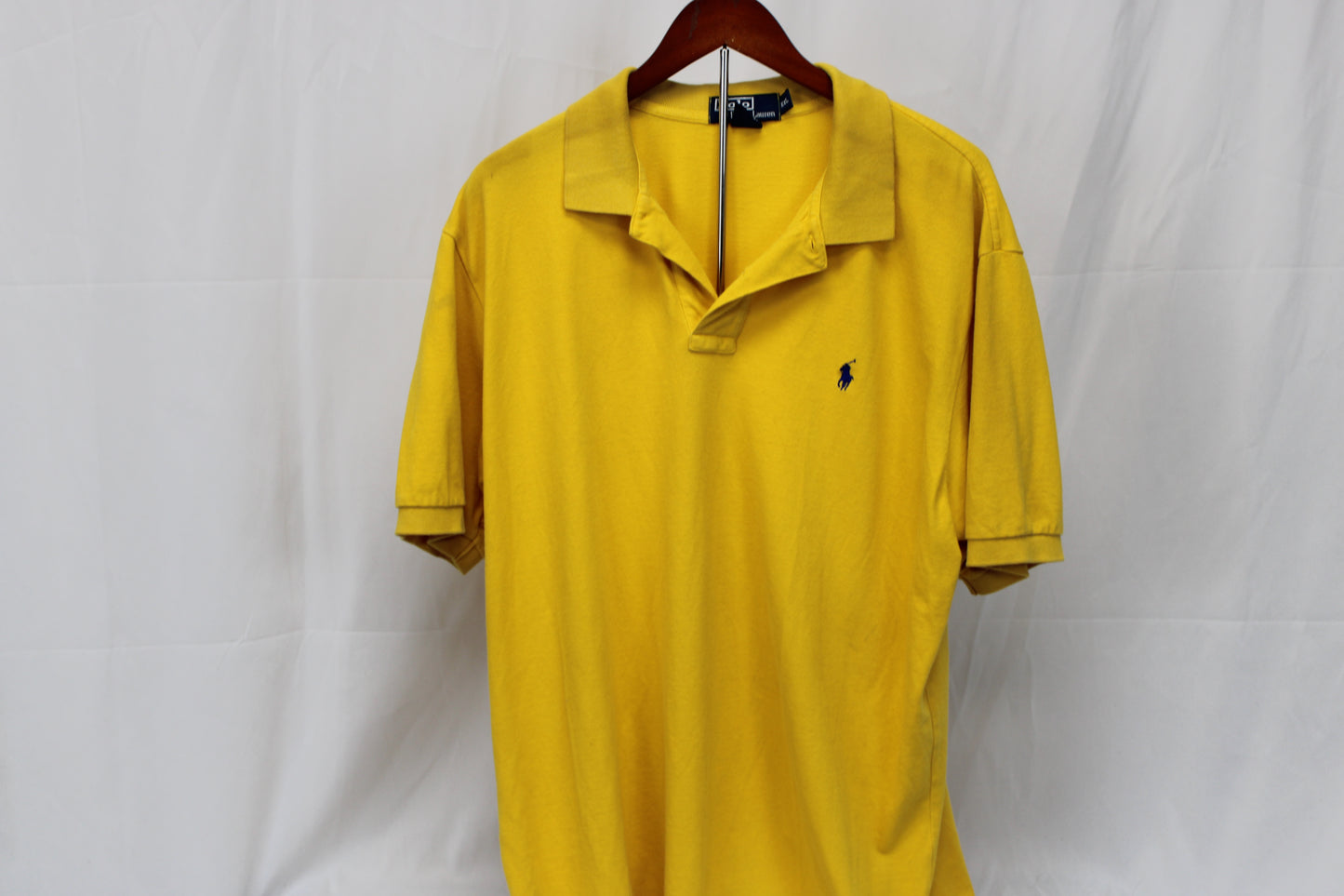 Polo Ralph Lauren classic cotton polo, yellow, Men's XXL