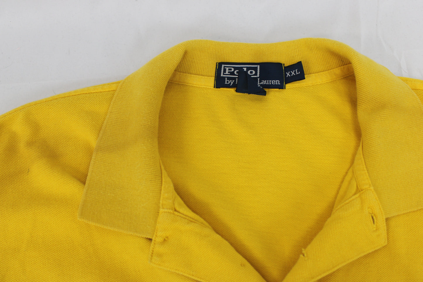 Polo Ralph Lauren classic cotton polo, yellow, Men's XXL