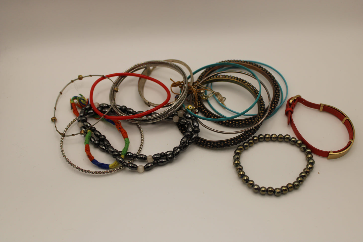 20 count skinny bracelet bundle variety pack