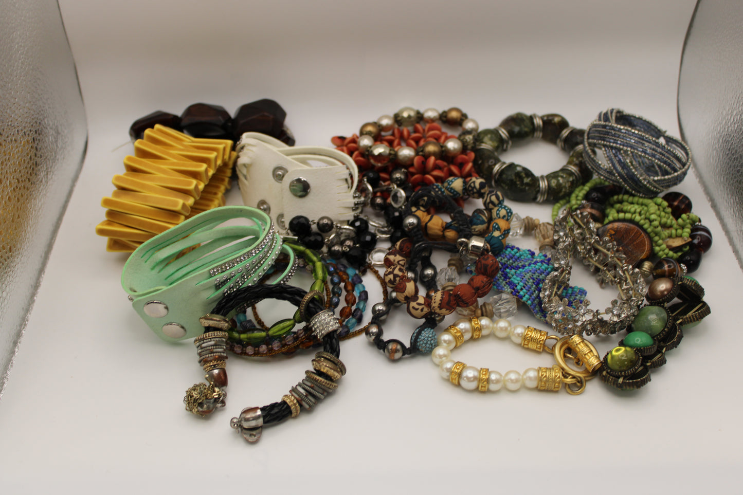 20 count chunky bracelet bundle variety pack
