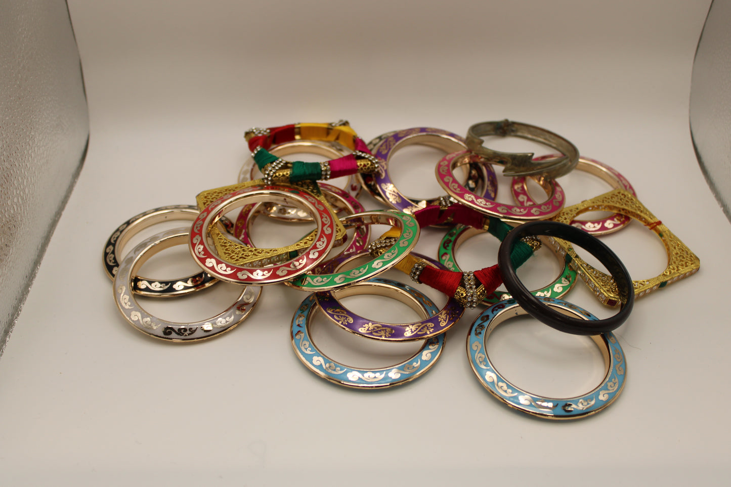 20 count African themed bracelet variety bundle, girls or petite women