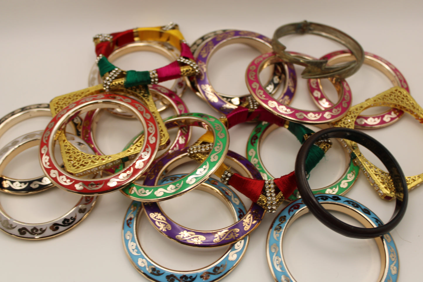 20 count African themed bracelet variety bundle, girls or petite women
