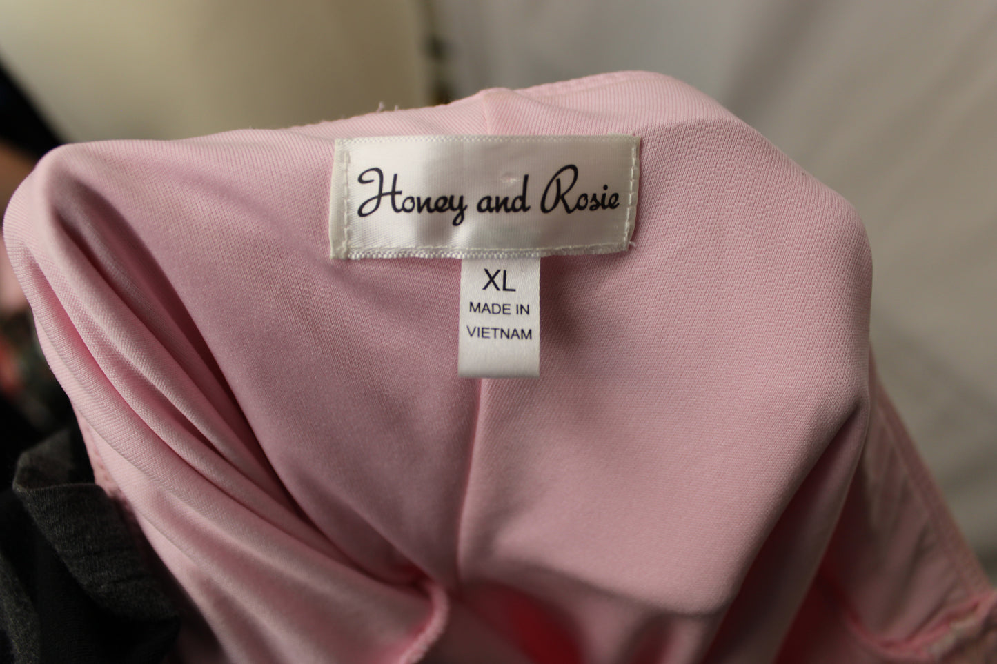 Honey & Rosie above the knee spaghetti strap homecoming dress, blush pink, Women's XL