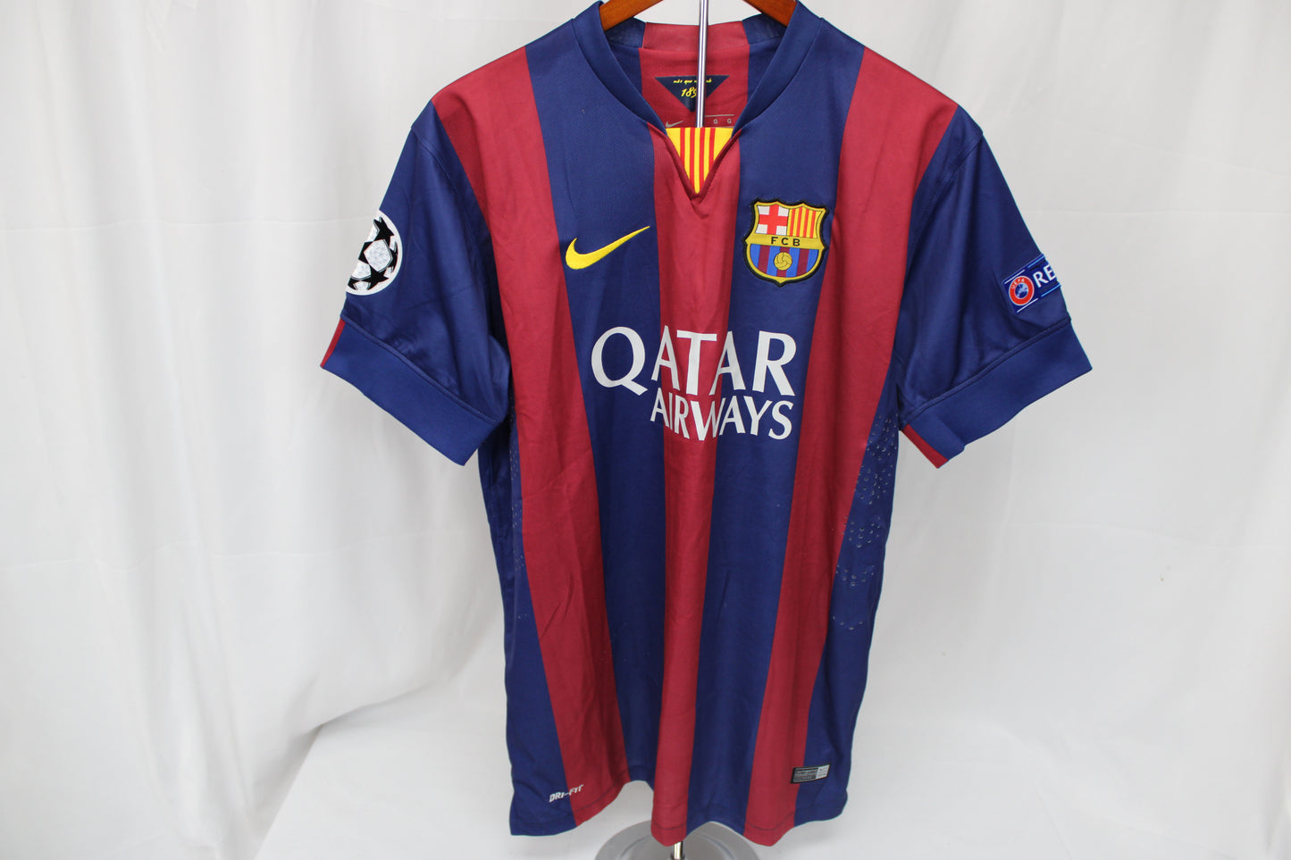 Nike Dri-Fit FC Barcelona Neymar #11 2014/15 home kit, Men's L