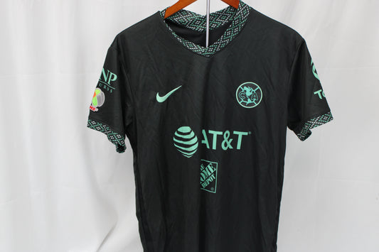 Nike Dri-Fit Liga MX Club America 21/22 third kit, blk/teal, Men's L