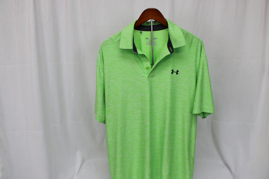 Under Armour Heatgear loose fit golf polo, Men's XL
