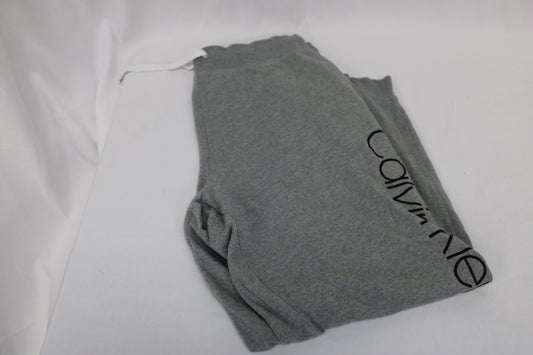 Calvin Klein fleece lined jogger sweatpants with drawstring, Men's XL