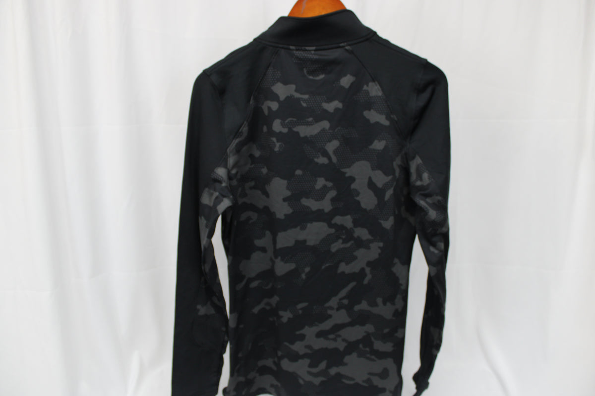 Under Armour Coldgear 1/4 zip polyester jogging jacket, fitted, Women's L