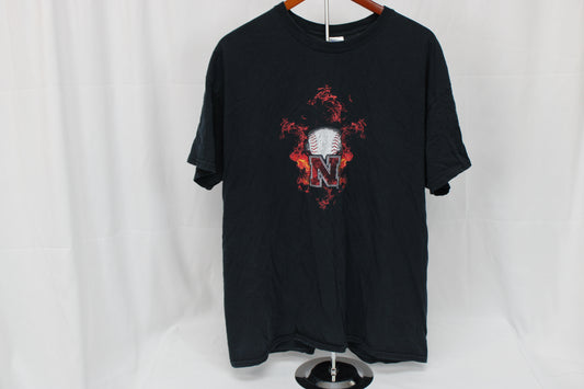 Gildan Nebraska Cornhuskers baseball logo t-shirt, Men's XL