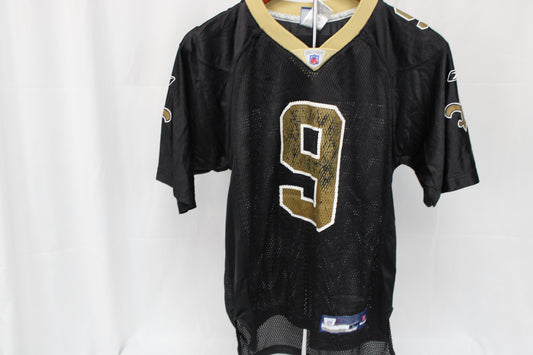 Reebok authentic replica New Orleans Saints Drew Brees home jersey, Youth XL