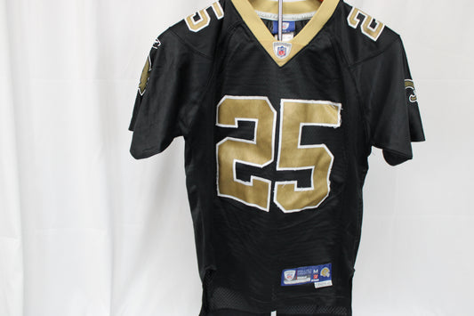 Reebok on field New Orleans Saints Reggie Bush home jersey, Youth M