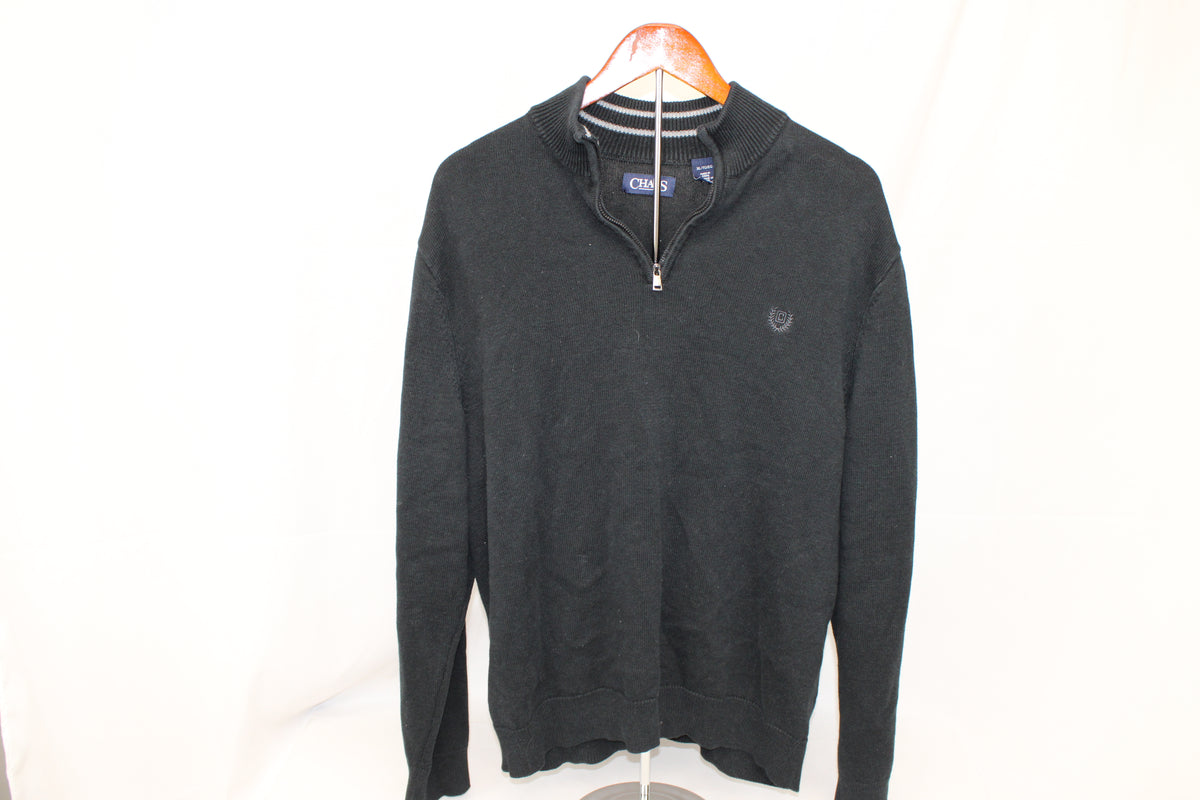 Ralph Lauren 1/4 zip cotton cardigan sweater, Men's XL