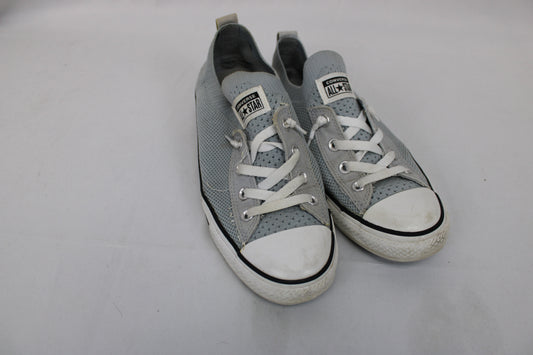Converse All Star nylon Shoreline Slip On, grey, Men's 9 (Women's 7)