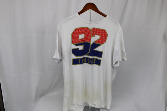 Nike Jordan "92" Olympic t-shirt, slight discoloration, Men's XL
