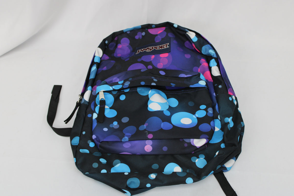 Jansport canvas "City Lights" backpack, gently used