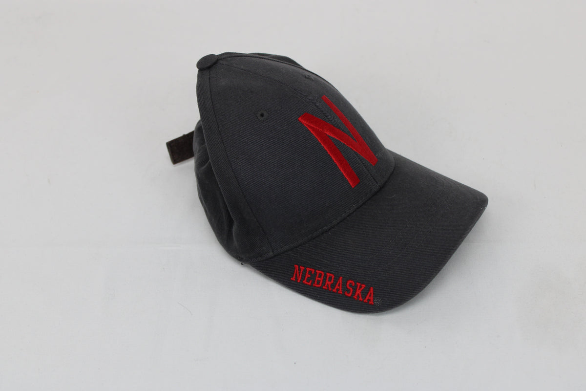University of Nebraska adjustable cap, grey, NWT