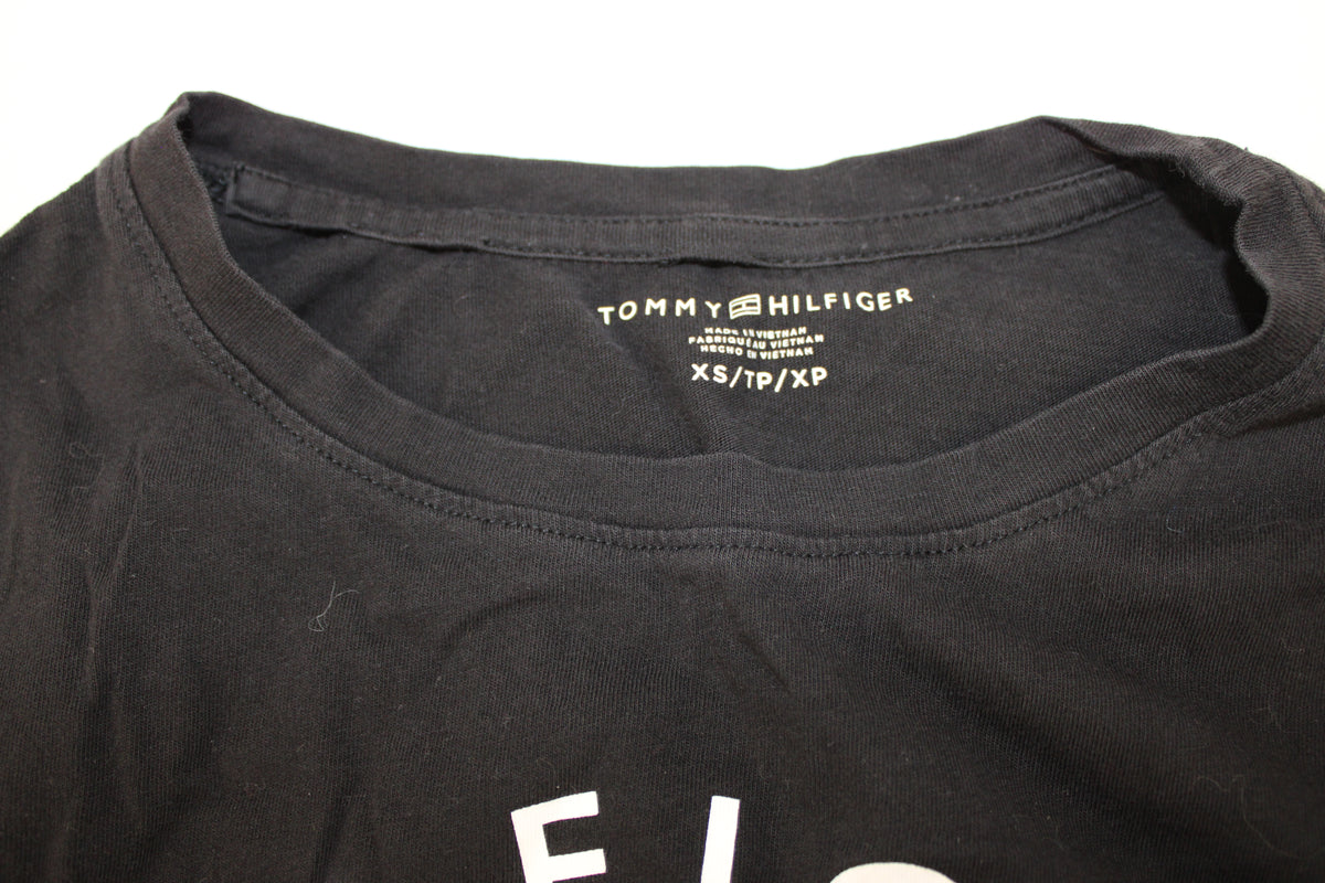 Tommy Hilfiger classic polyester logo t-shirt, Women's XS