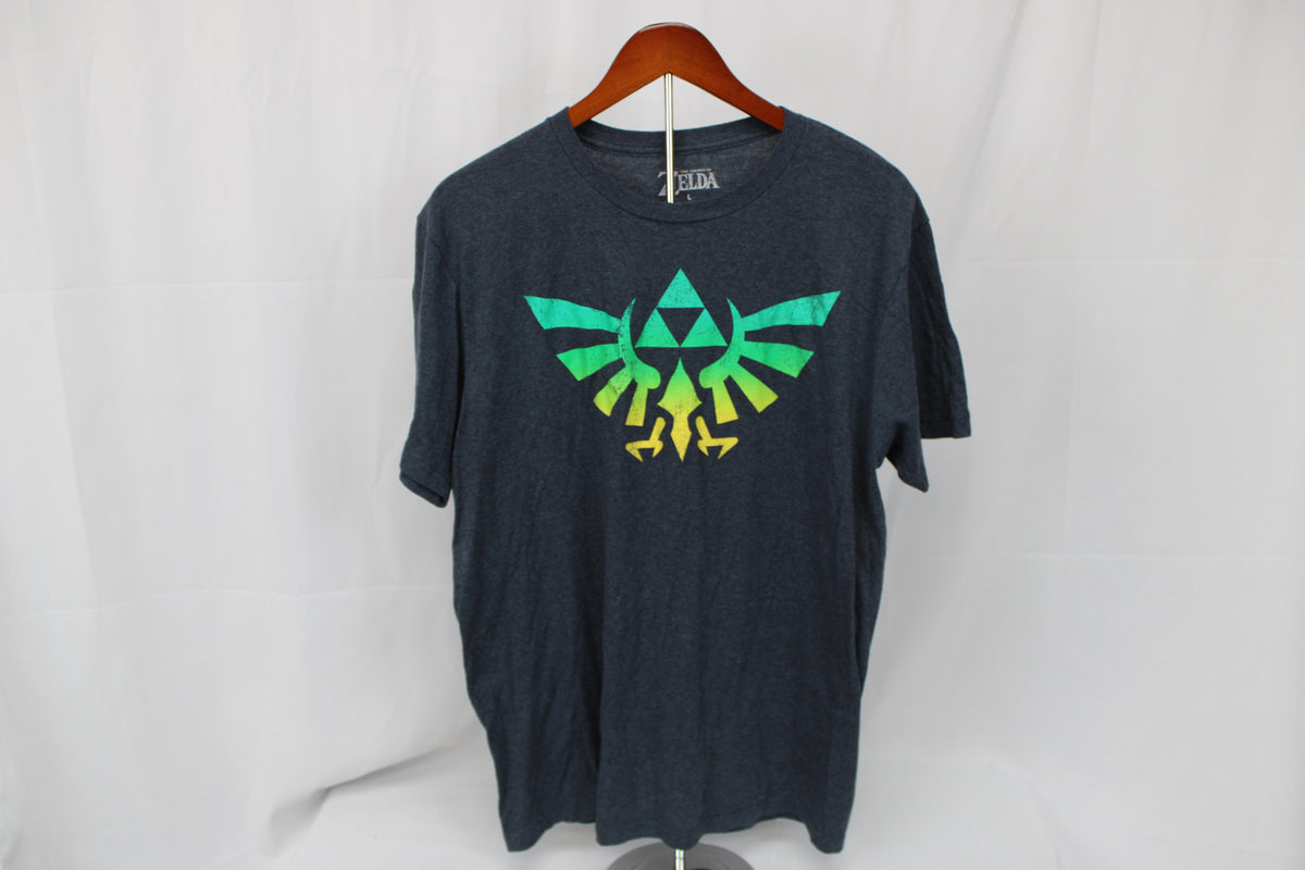 Legend of Zelda logo t-shirt, black, Men's L
