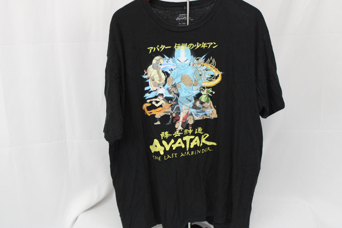 Avatar The Last Airbender cotton graphic t-shirt, Men's XXL