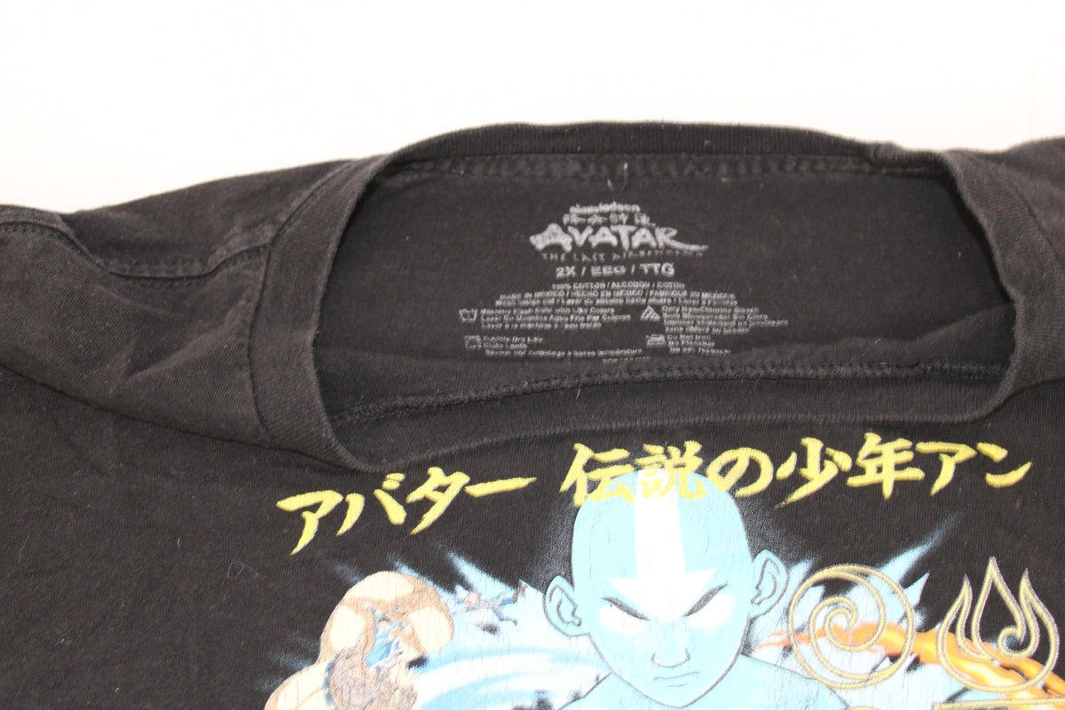 Avatar The Last Airbender cotton graphic t-shirt, Men's XXL