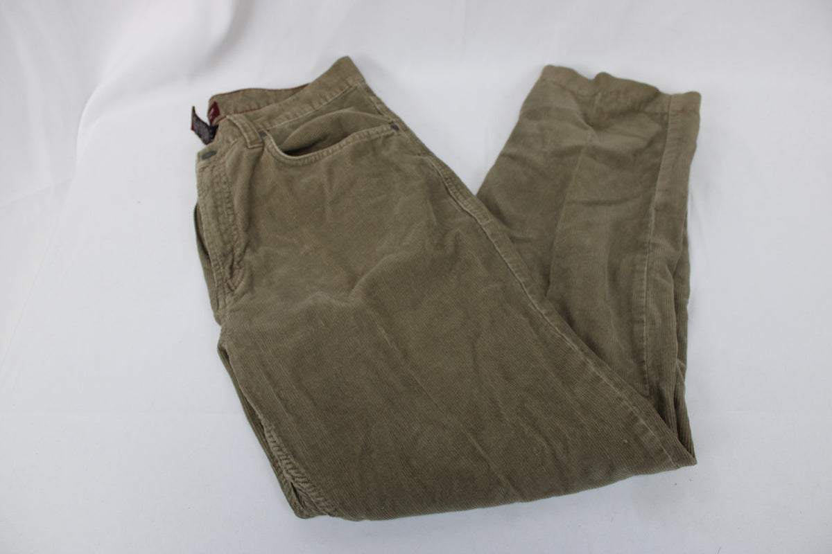Covington regular fit straight leg corduroy pants, brown, Men's 32x34