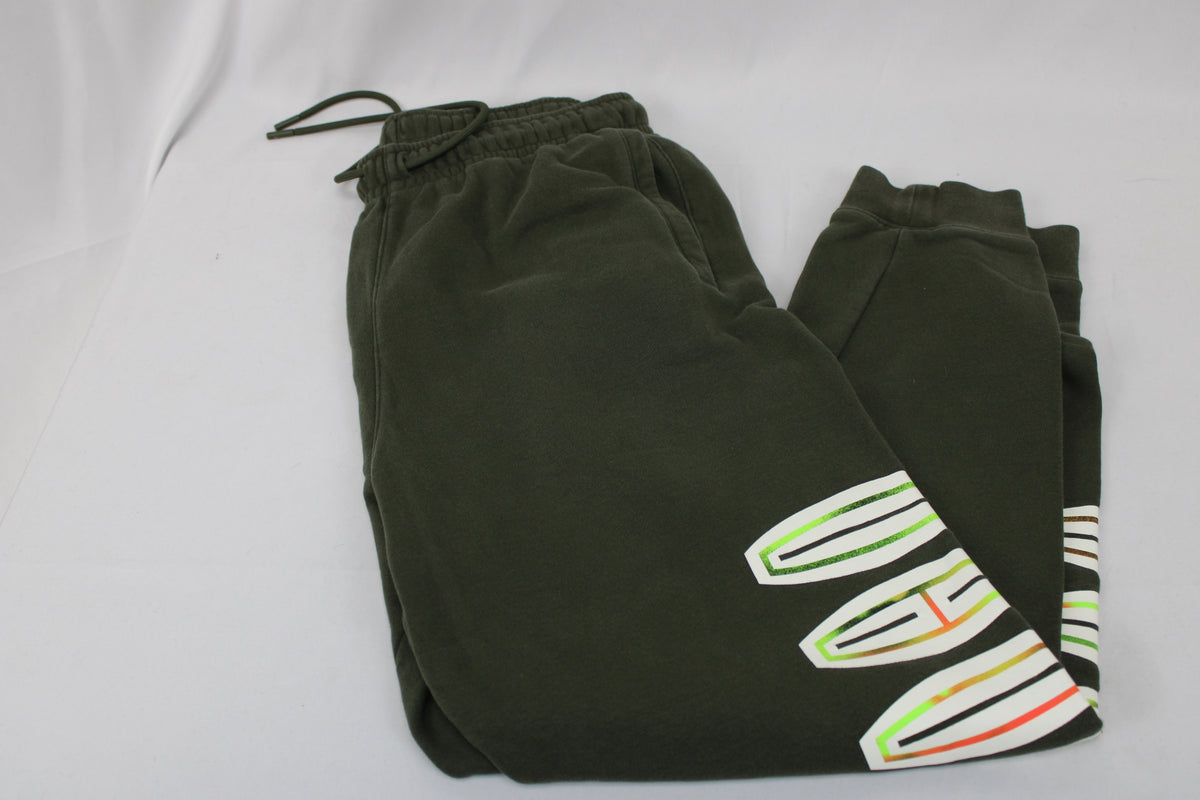 Nike Jordan fleece line cotton jogger pant, olive, Men's M