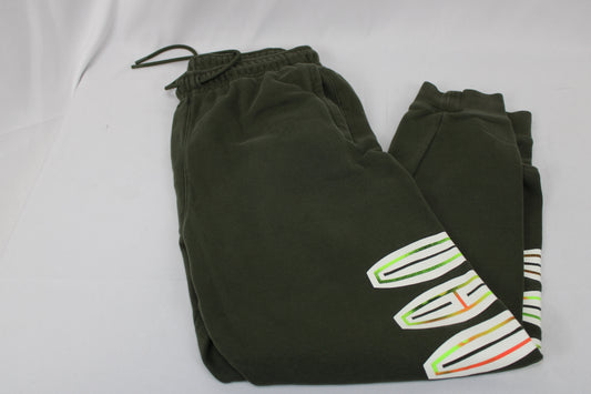 Nike Jordan fleece line cotton jogger pant, olive, Men's M