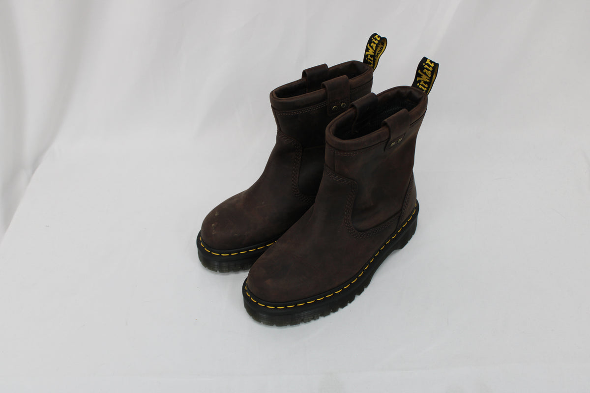 Doc Martens Anistone Leather bike boot, like new condition, Women's 7