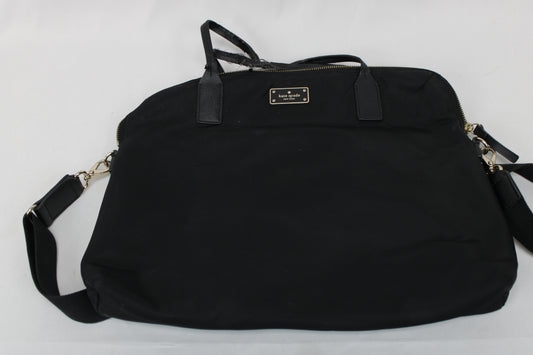 Kate Spade Daveney Blake Avenue laptop bag, black, strap pilling