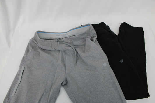 Mack Weldon cotton Ace jogger sweatpant 2 pack bundle, Men's M