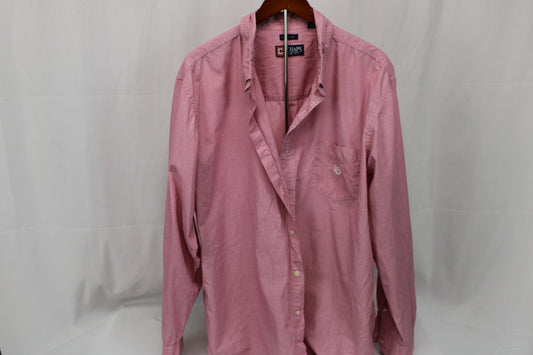 Chaps Long Sleeved Button Up Shirt, Size XXL