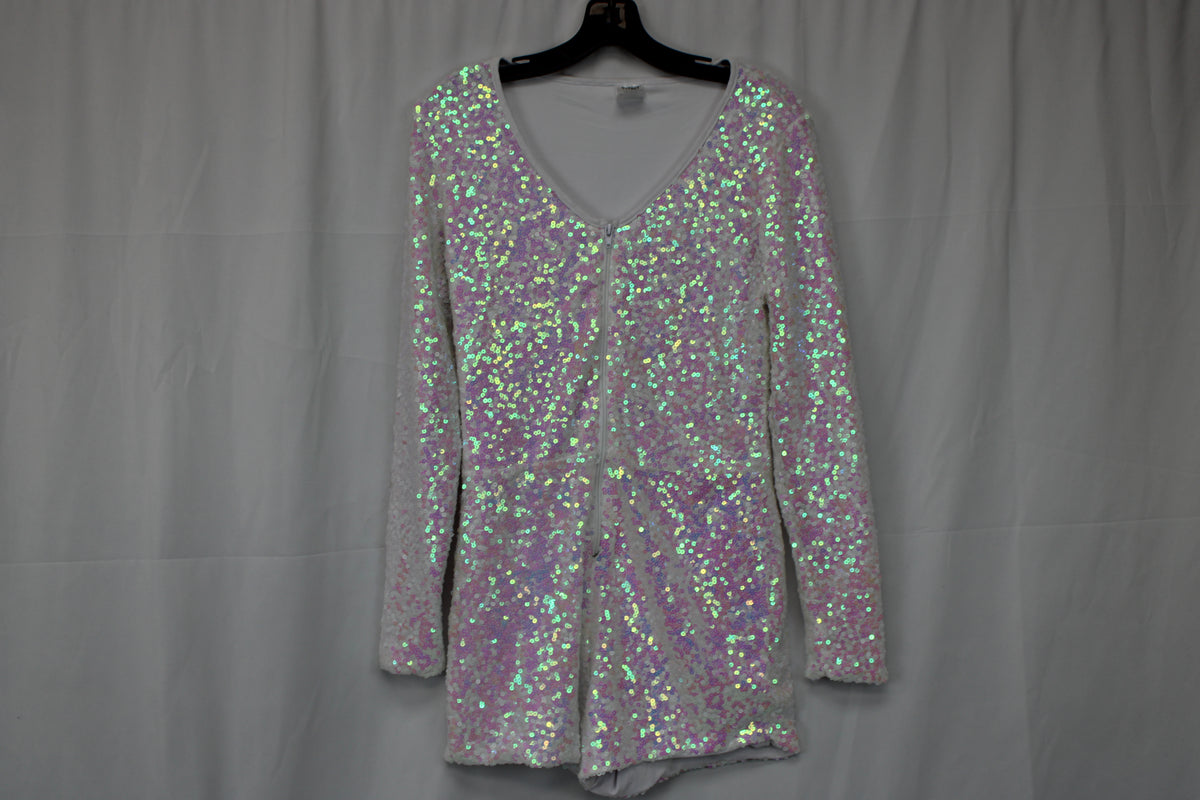 Spirit Halloween sequin romper, Women's L